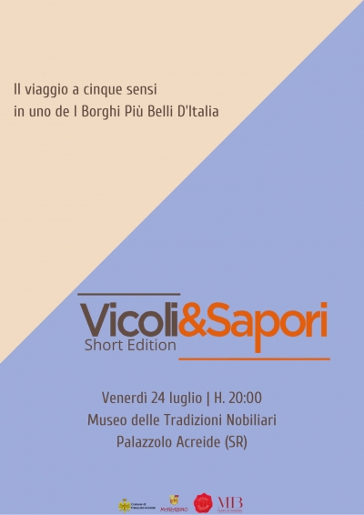 Vicoli&amp;Sapori | Short edition 2020